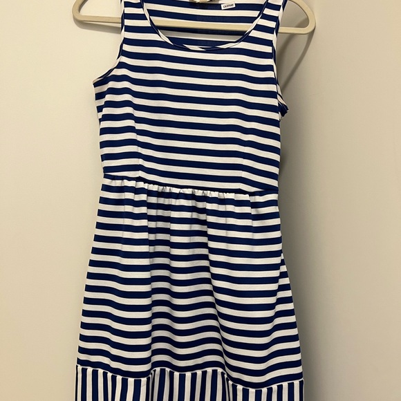 Blue striped Dress - Picture 1 of 2